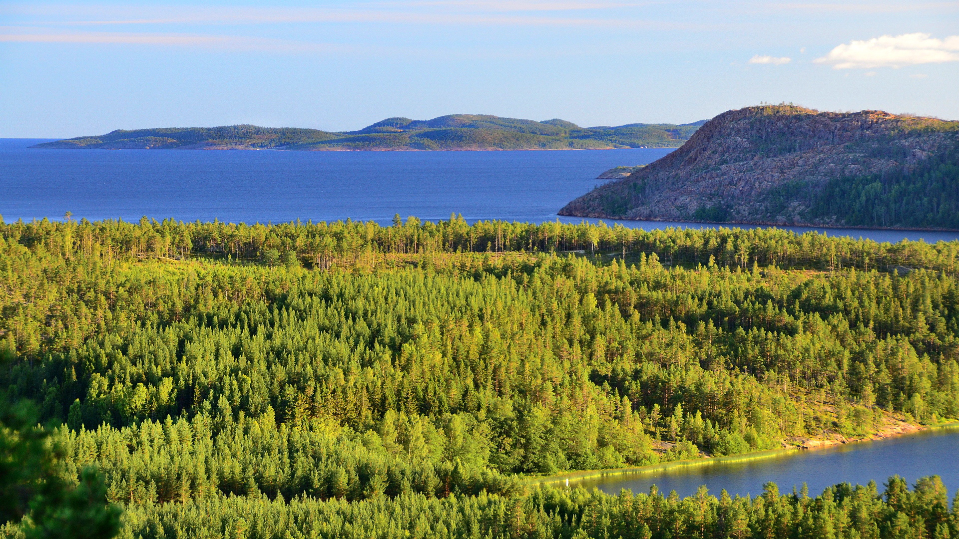 Vy från Genesön.